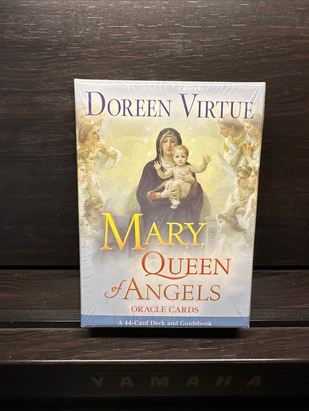 Doreen Virtue Mary, Queen of Angels Oracle Cards - Pale Blue & Gold